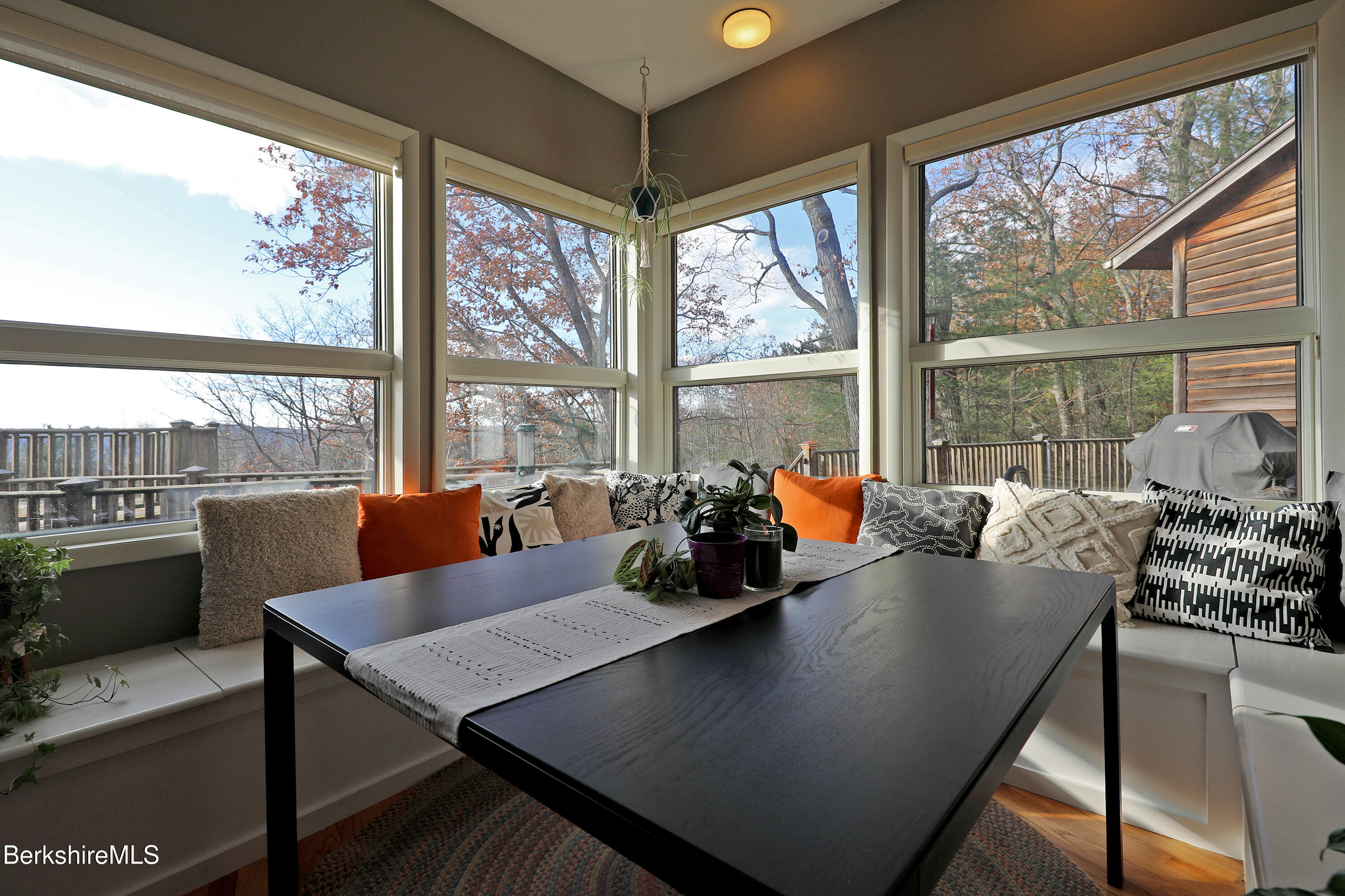 126 Temple Road New Lebanon, NY 12125 - Photo 14 of 70 a living room with furniture and a large window