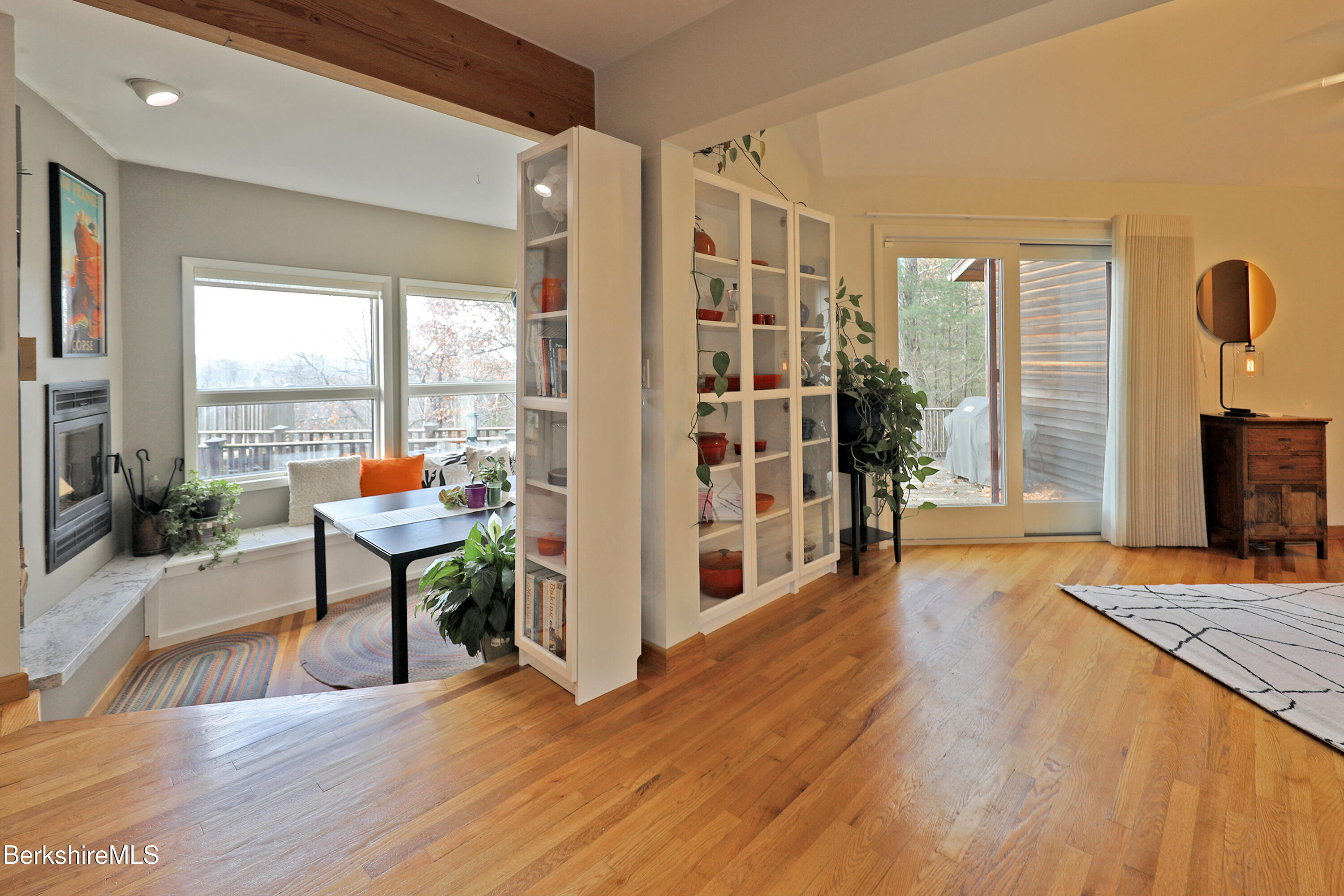 126 Temple Road New Lebanon, NY 12125 - Photo 18 of 70 a view of a livingroom with furniture wooden floor and a rug