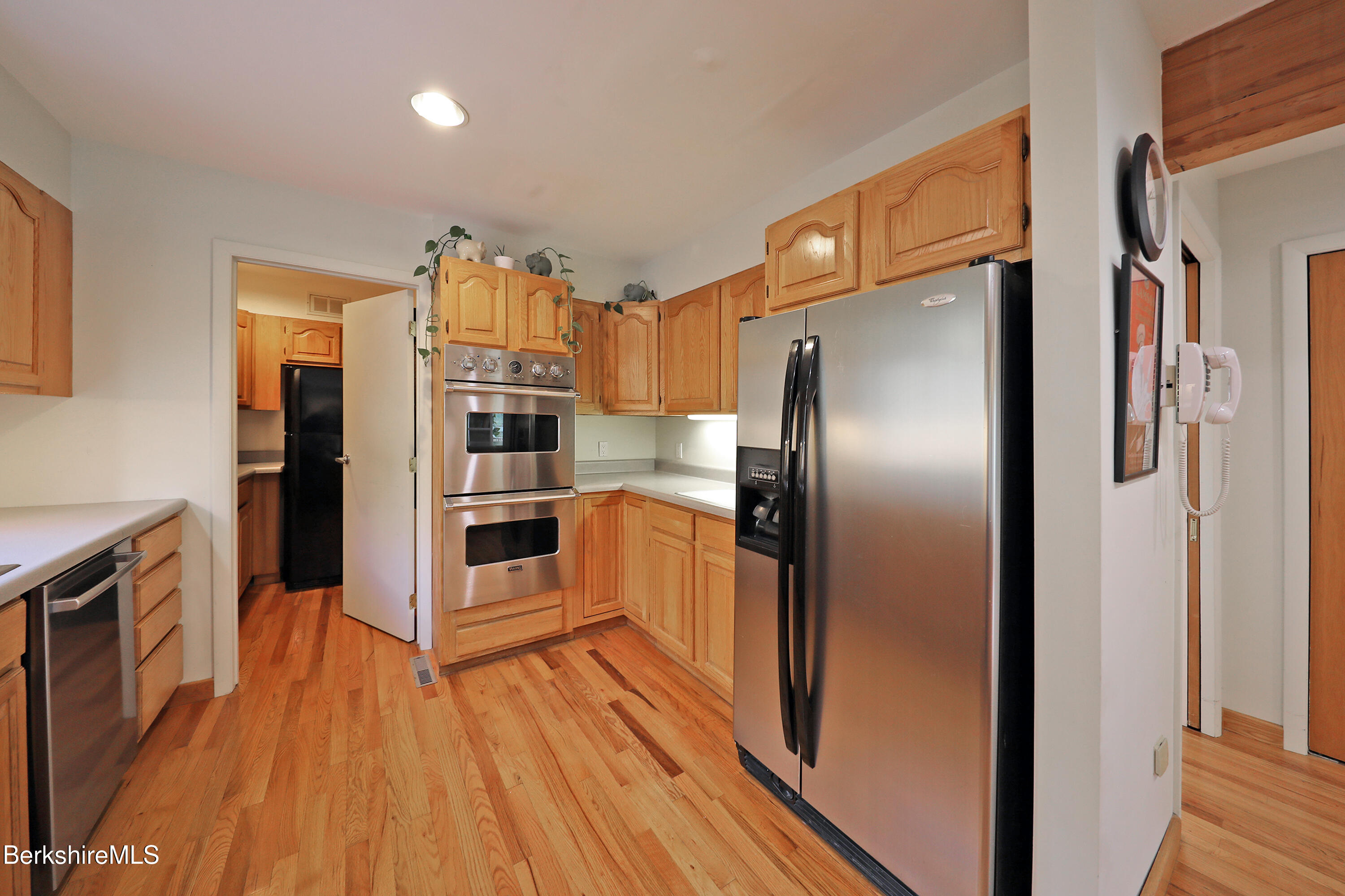 126 Temple Road New Lebanon, NY 12125 - Photo 21 of 70 a kitchen with stainless steel appliances a refrigerator and a stove