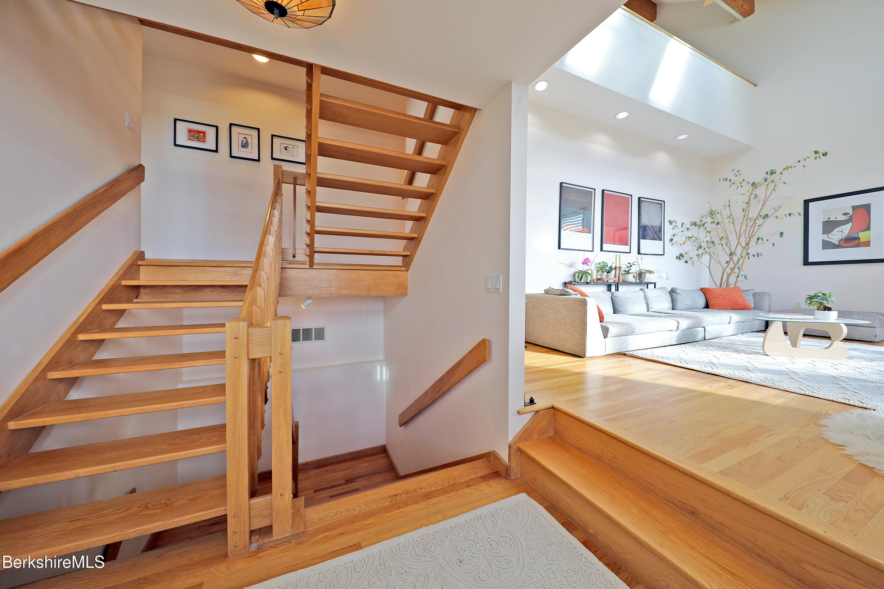 126 Temple Road New Lebanon, NY 12125 - Photo 40 of 70 a view of entryway bedroom and hall with wooden floor