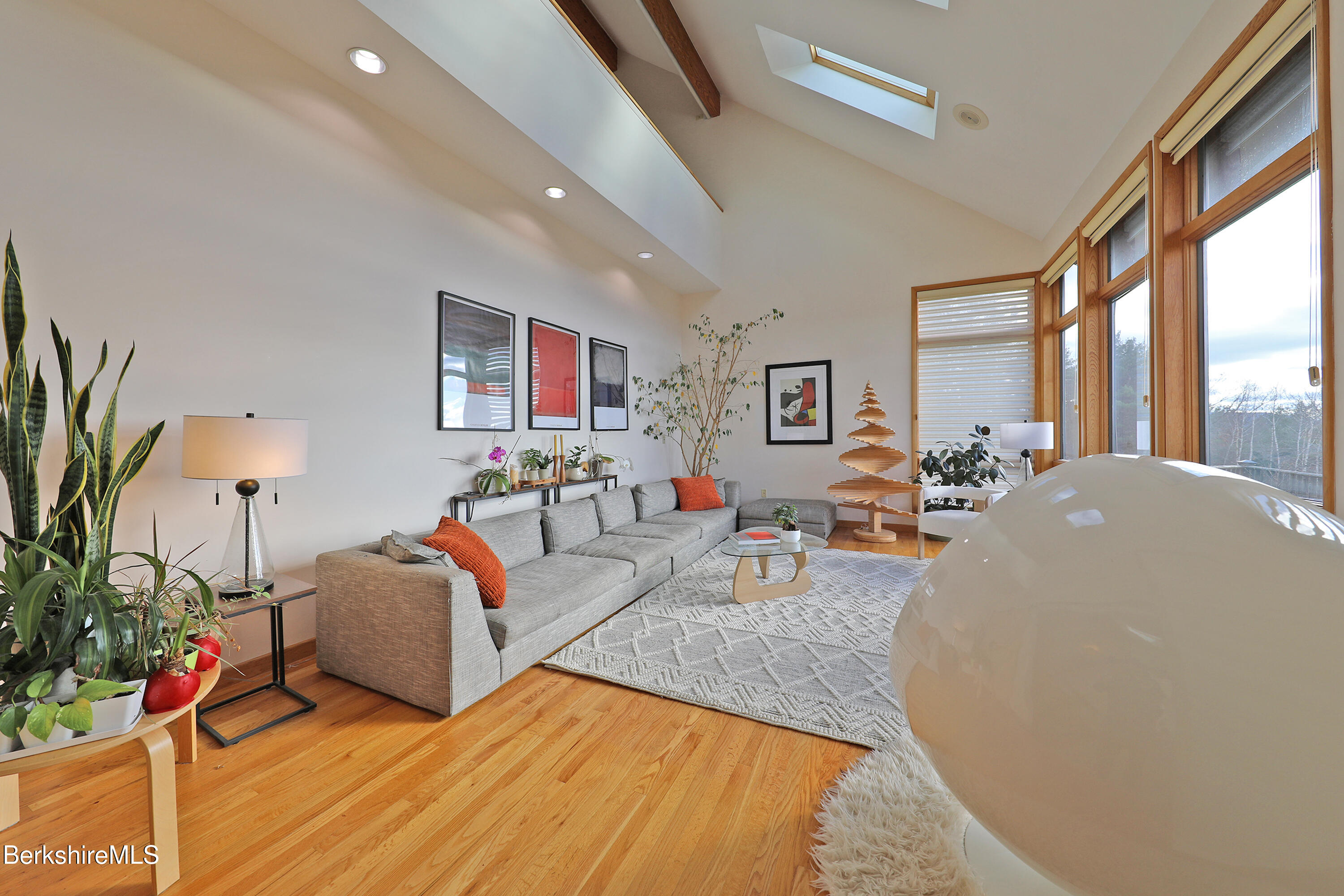 126 Temple Road New Lebanon, NY 12125 - Photo 43 of 70 a living room with furniture and a large window