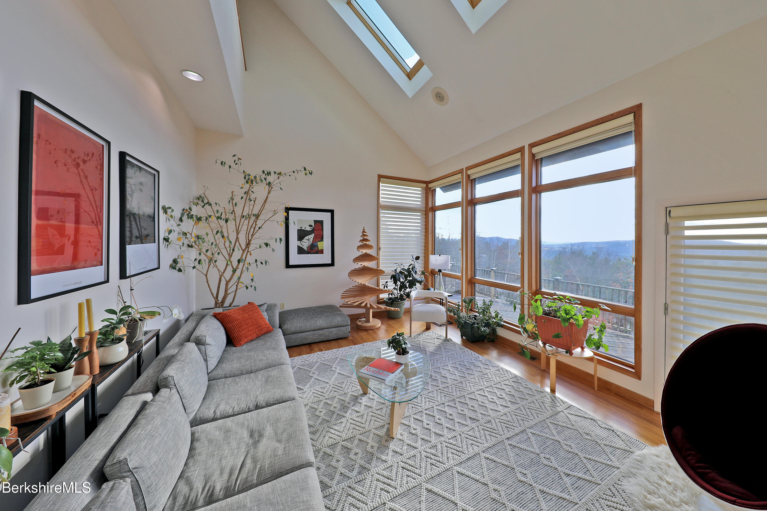 126 Temple Road New Lebanon, NY 12125 - Photo 47 of 70 a living room with furniture and a large window