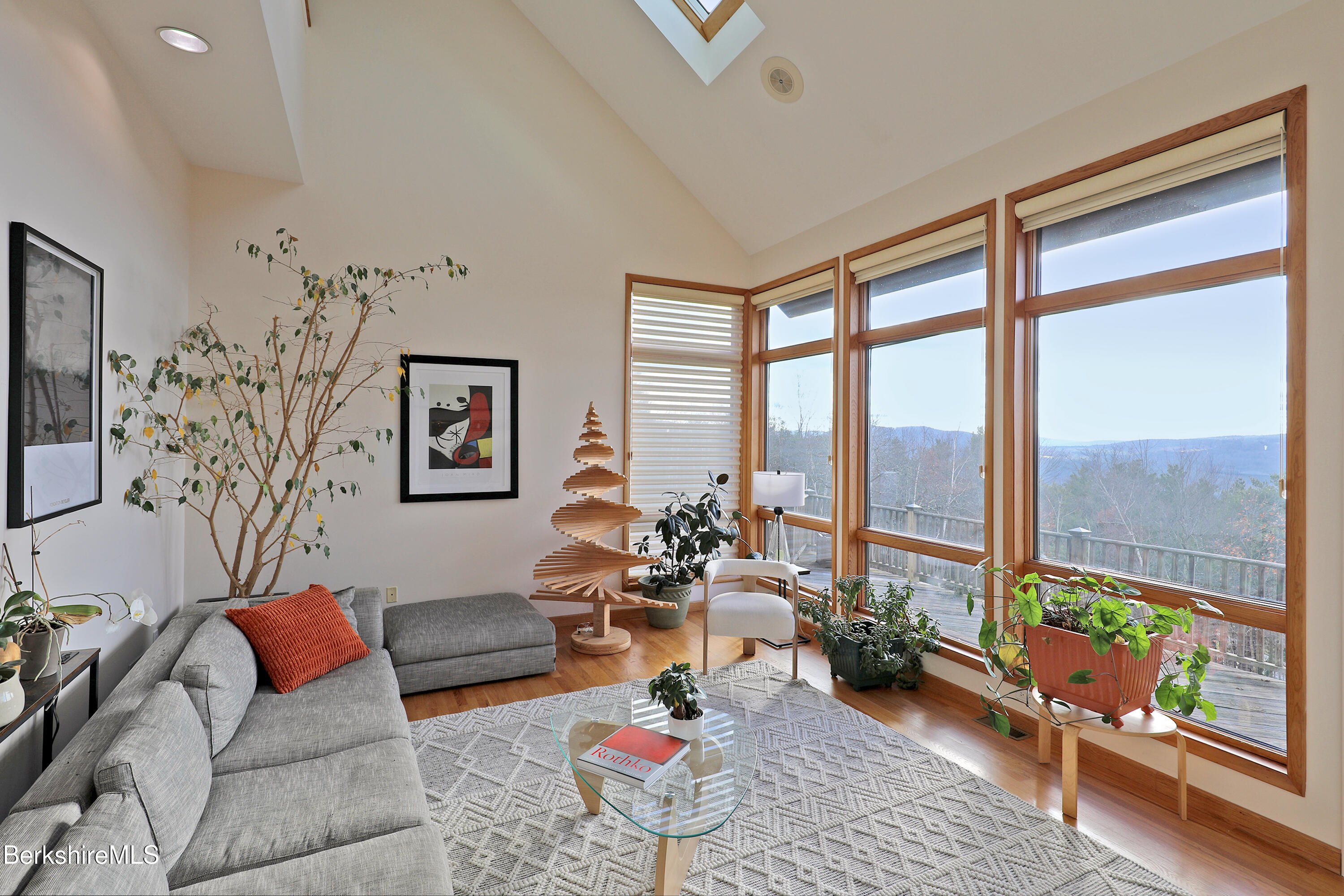 126 Temple Road New Lebanon, NY 12125 - Photo 48 of 70 a living room with furniture and a large window