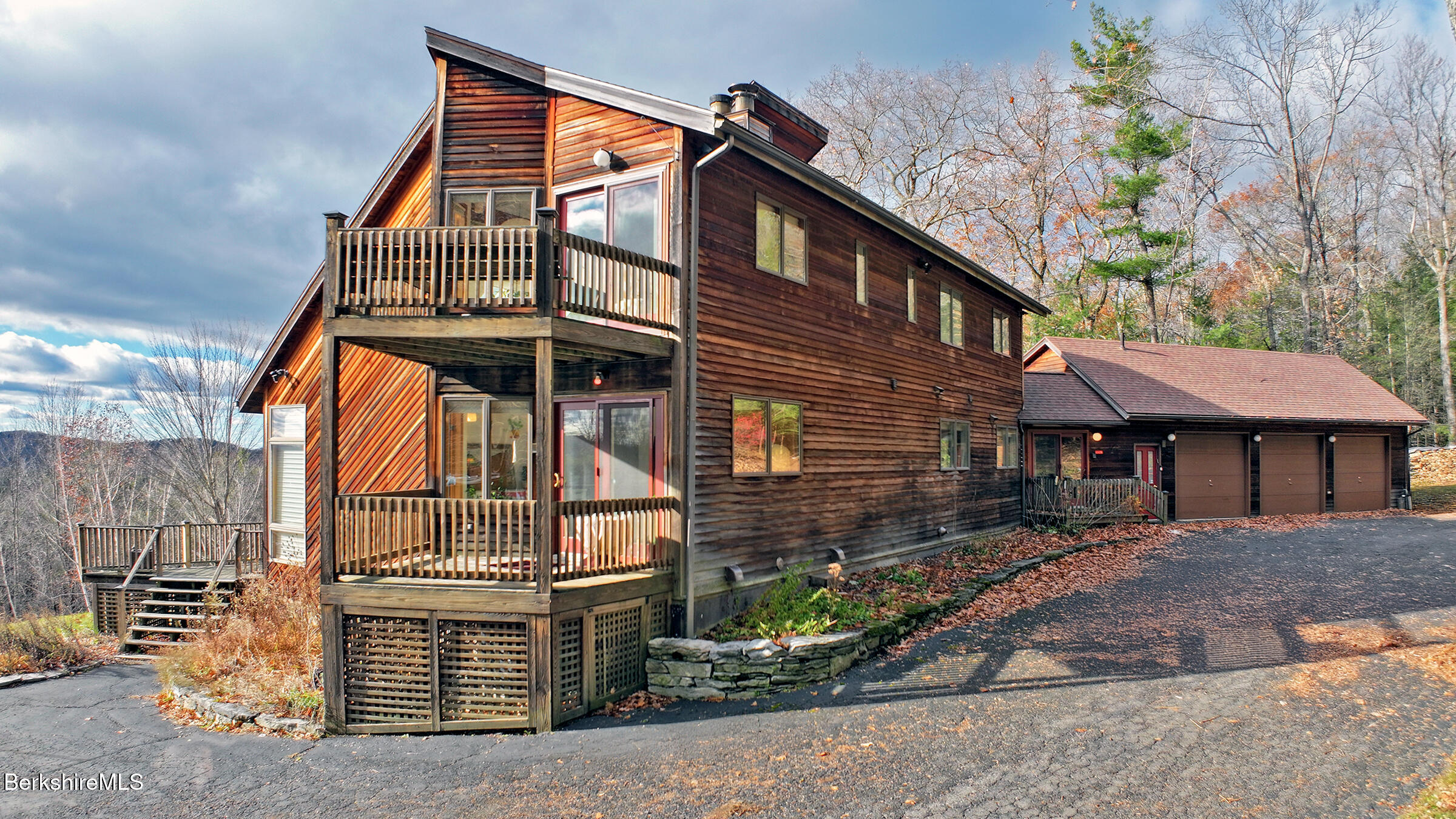 126 Temple Road New Lebanon, NY 12125 - Photo 6 of 70 a front view of a house with garage