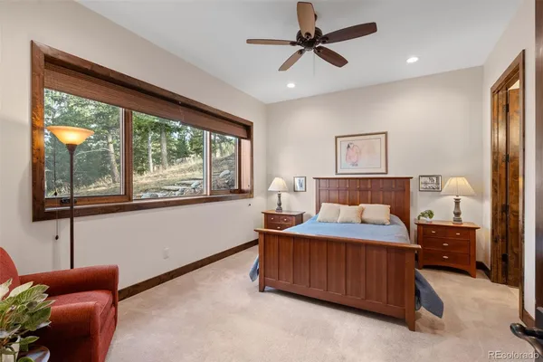 a bathroom with a double vanity sink and mirror