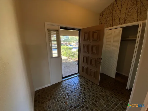 a view of empty room