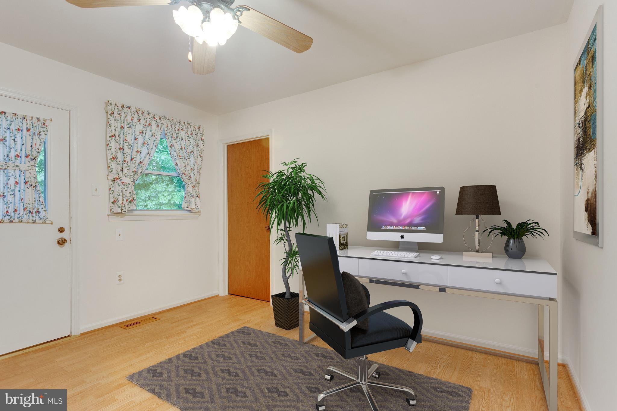 9156 Rockefeller Lane Springfield, VA 22153 - Photo 12 of 30 a workspace with furniture and window