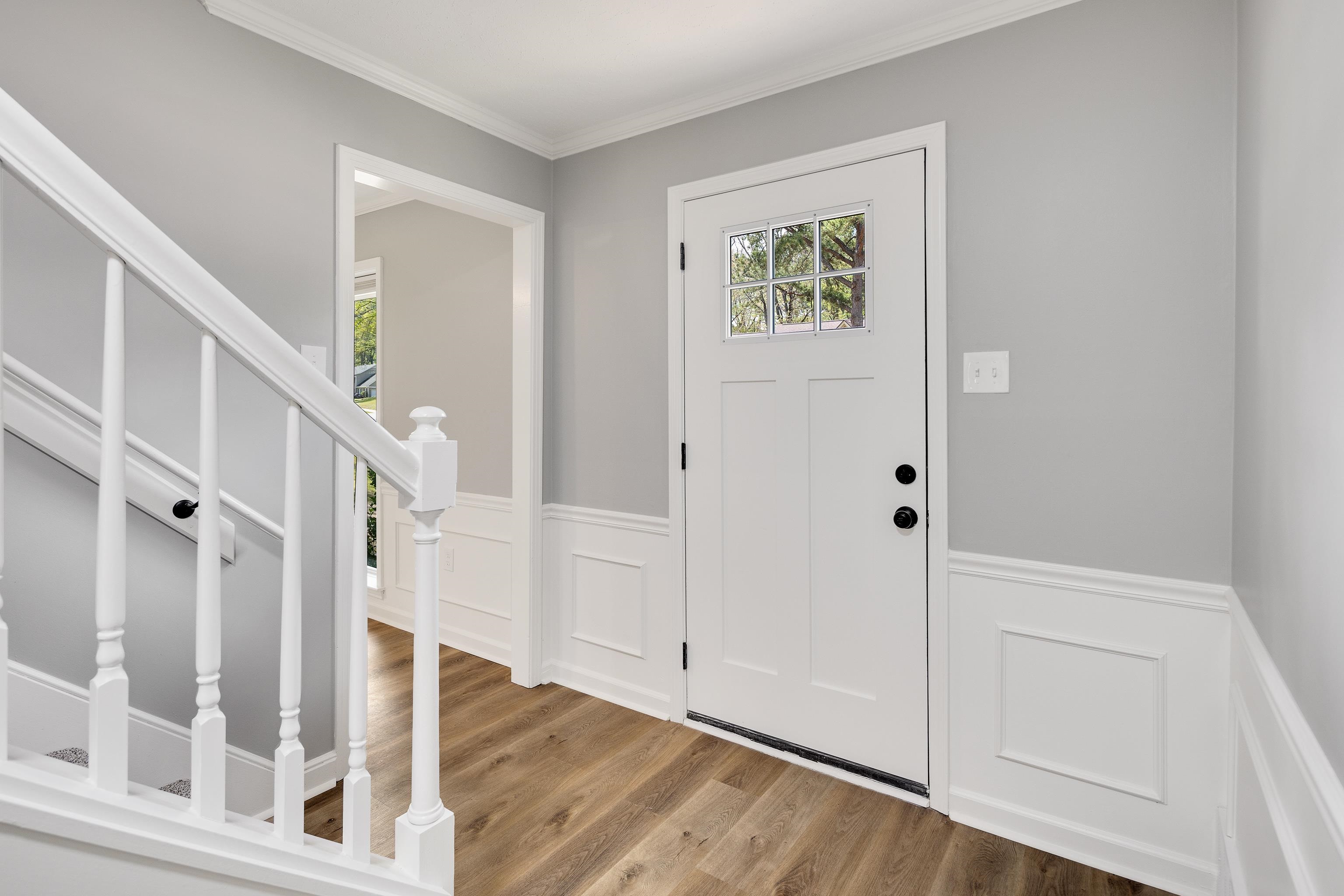 2096 Allenby Road Germantown, TN 38139 - Photo 7 of 40 a view of entryway with wooden floor