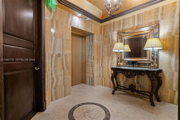a bathroom with a bathtub and a sink