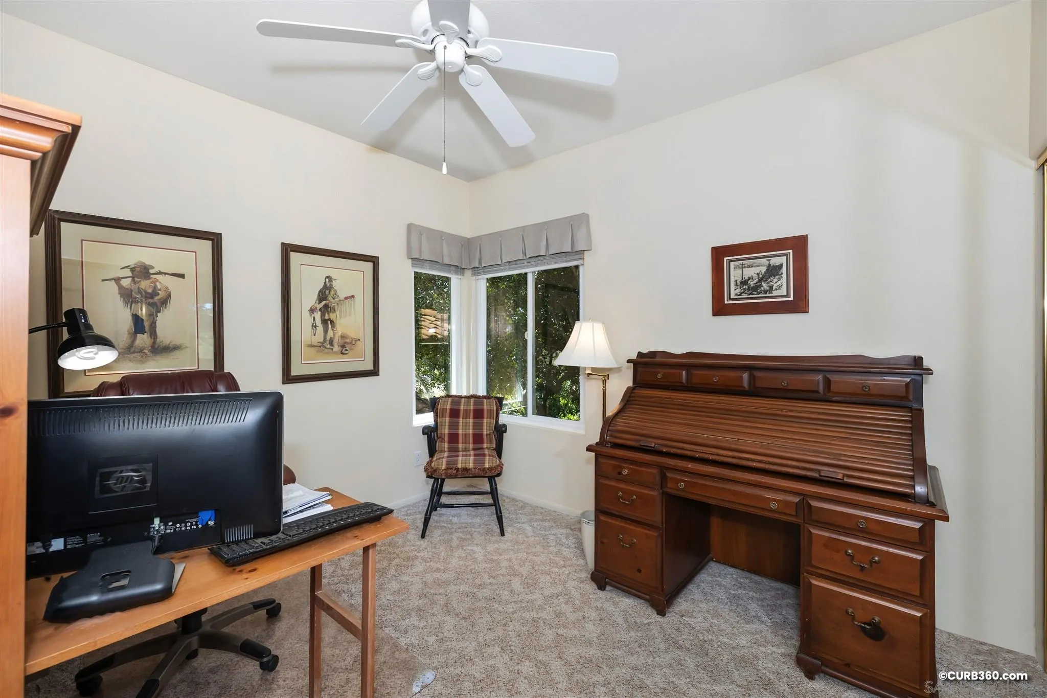 2520 Tompau Place Alpine, CA 91901 - Photo 18 of 41 a room with furniture and a ceiling fan