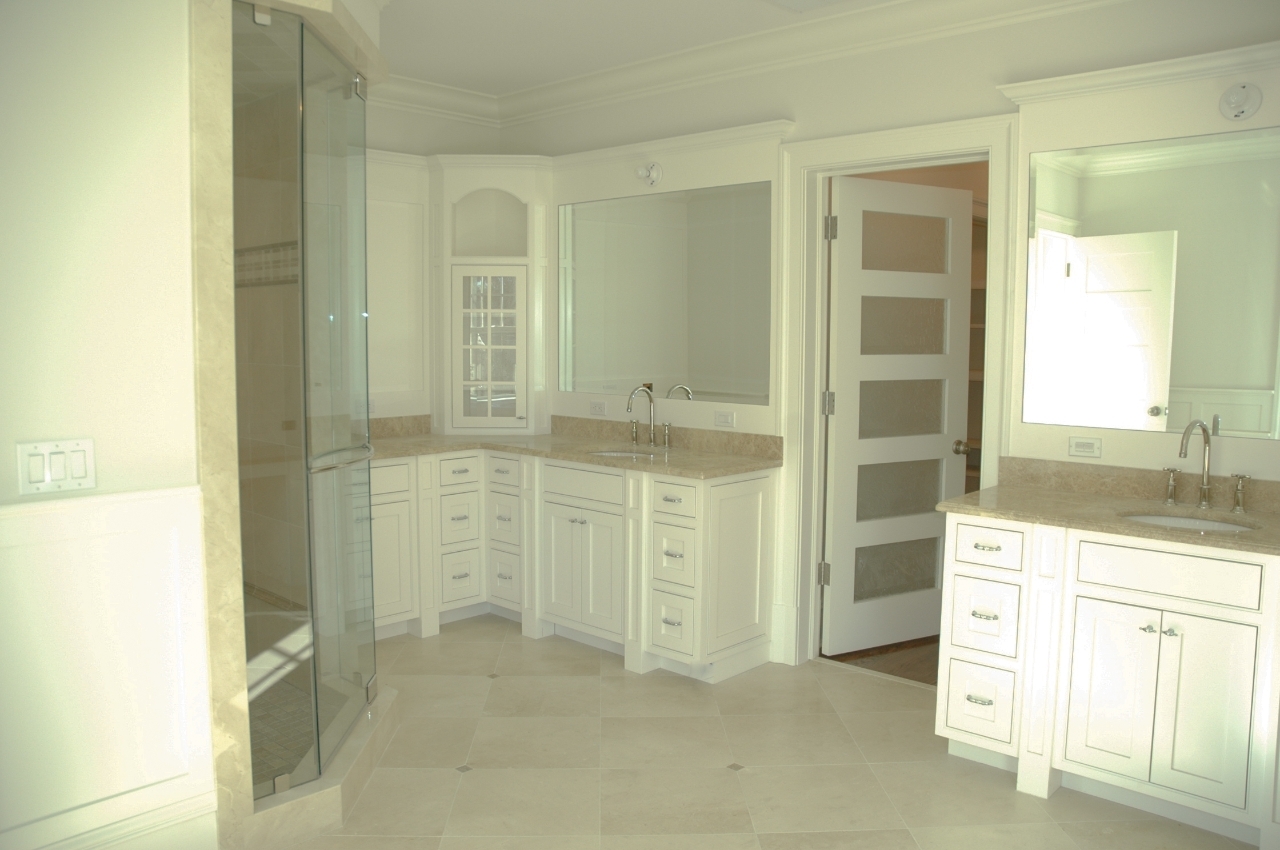21 Rilling Ridge New Canaan, CT 06840 - Photo 6 of 11 view of a bathroom with a sink and a mirror