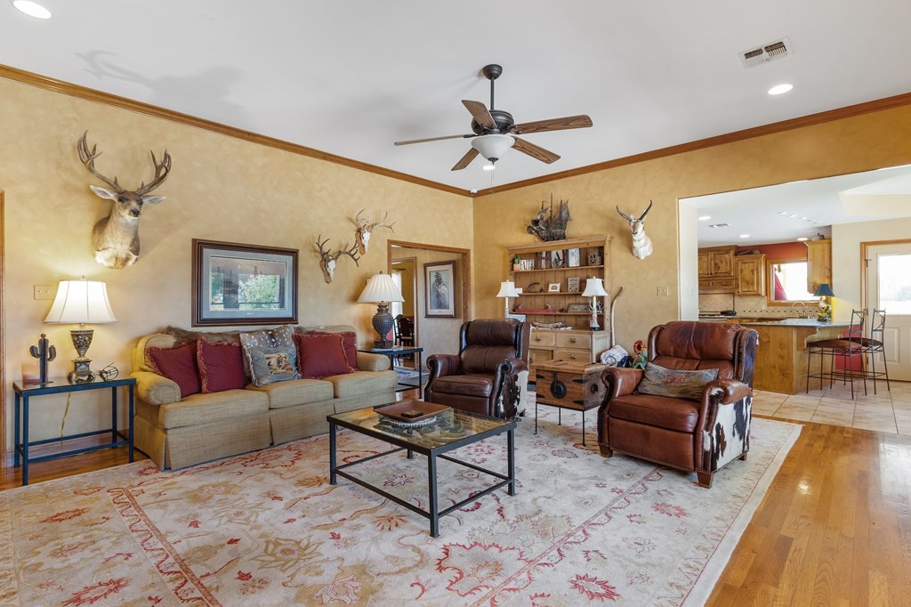 647 Funf Kinder Road Fredericksburg, TX 78624 - Photo 30 of 100 a living room with furniture