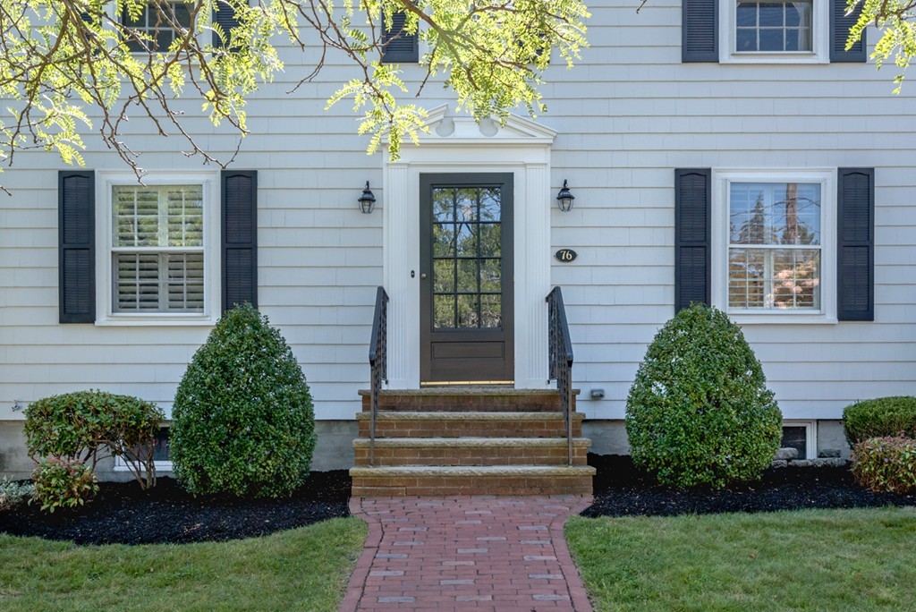 76 Clifton Road Milton, MA 02186 - Photo 2 of 28 a front view of a house with garden