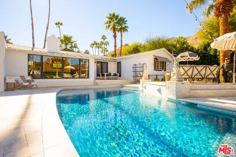 a view of a living room with a chandelier