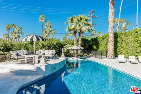 a view of a flowers in front of flowers