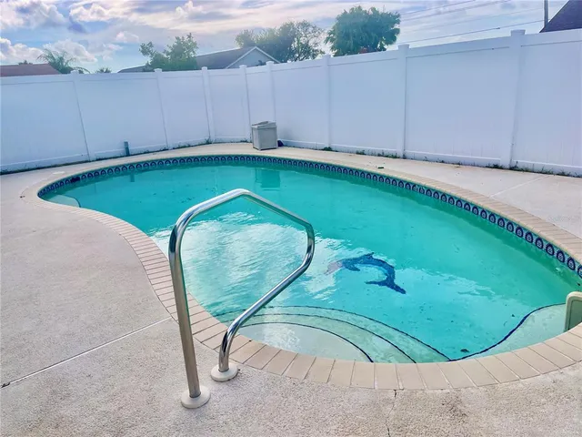 a view of a swimming pool