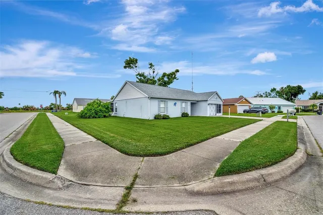 a view of house with outdoor space