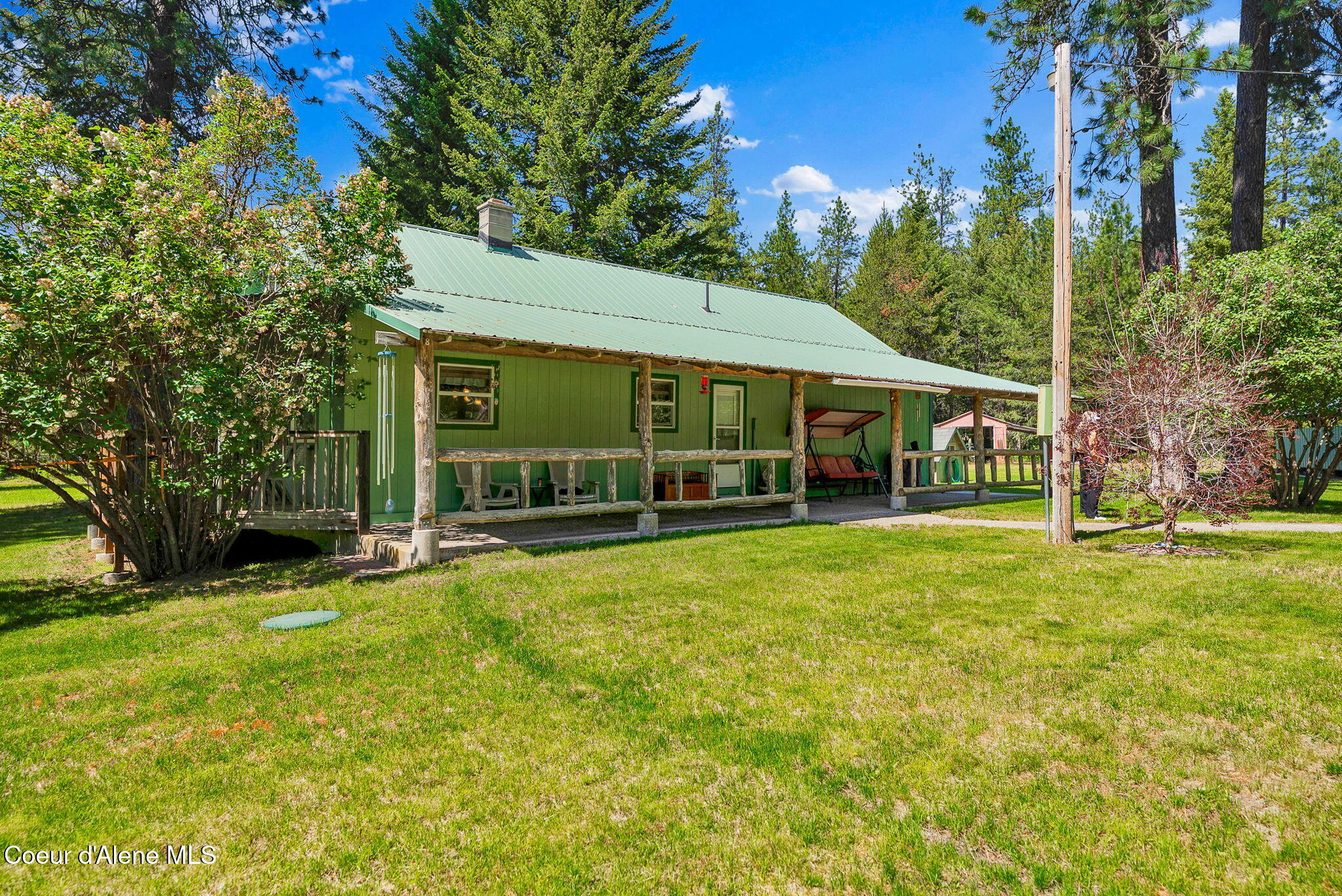 24805 North Cedar Mountain Road Athol, ID 83801 - Photo 5 of 82 Front covered porch