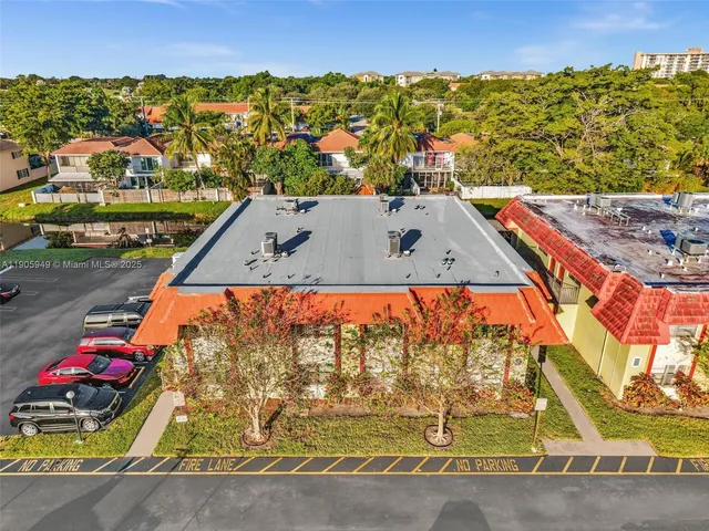 a view of city from balcony