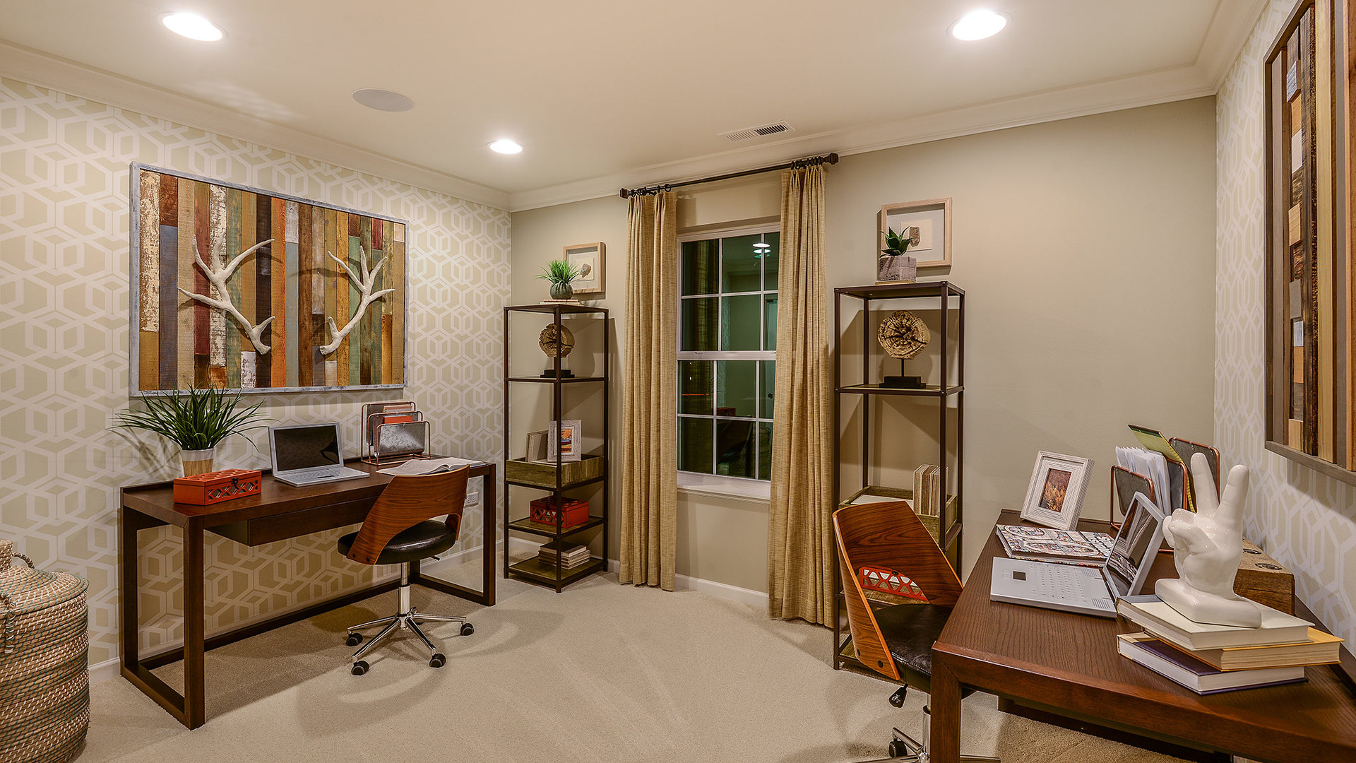 2025 Stuttle Road Batavia, IL 60510 - Photo 14 of 22 a view of a workspace with furniture and a window