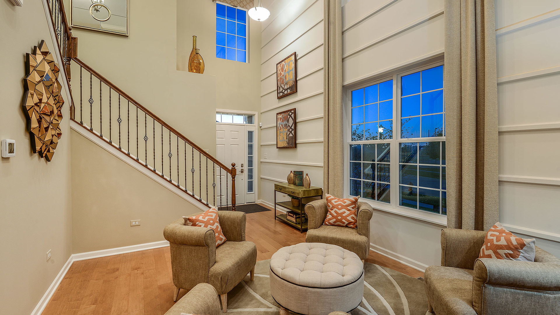 2025 Stuttle Road Batavia, IL 60510 - Photo 3 of 22 a living room with furniture windows and a potted plant