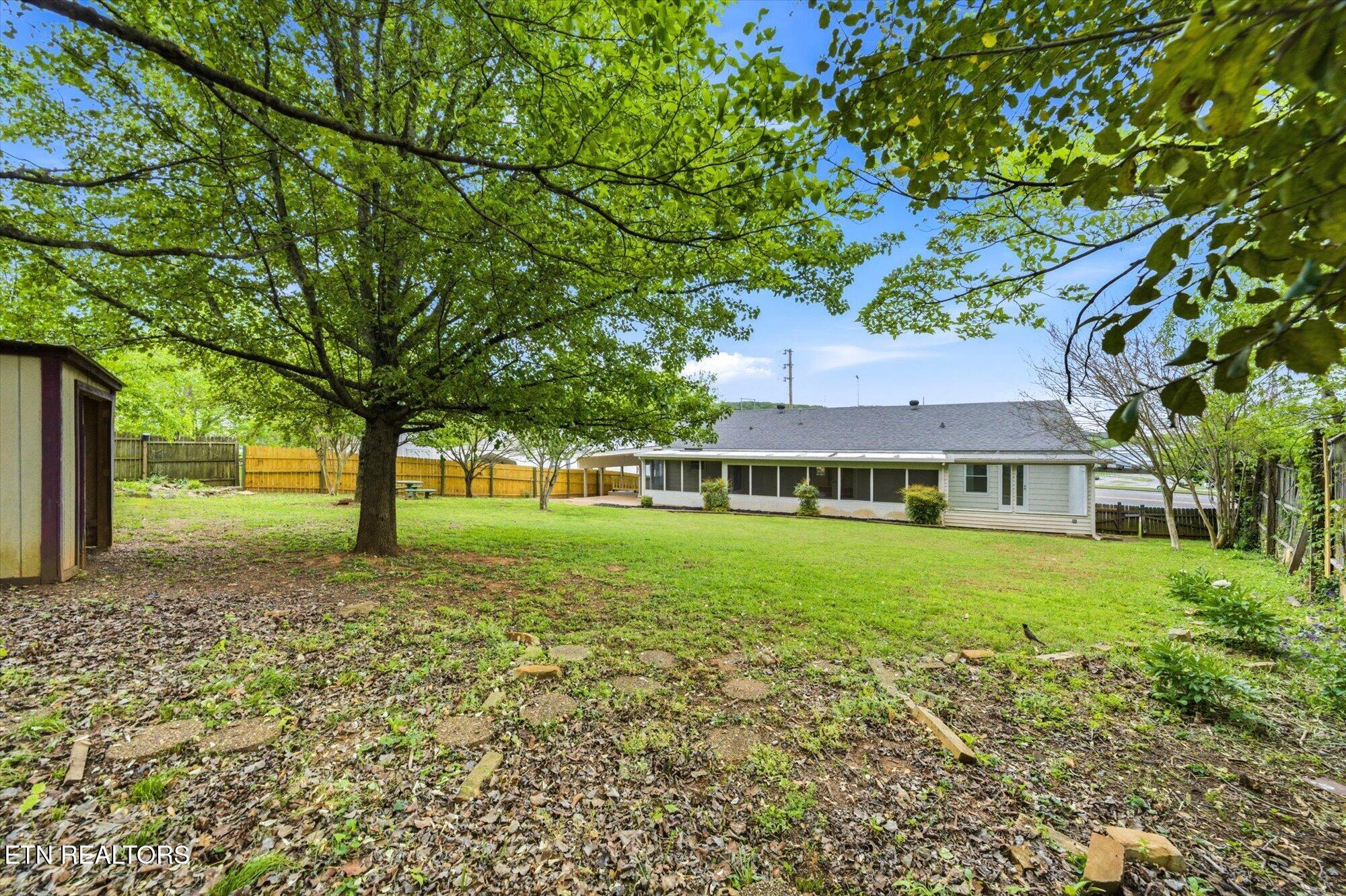 144 North Illinois Avenue Oak Ridge, TN 37830 - Photo 33 of 35 Backyard