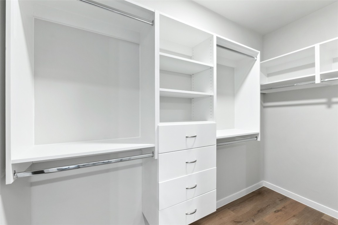 4510 Terry-O Lane, Unit 230 Austin, TX 78745 - Photo 11 of 39 a view of an empty walk in closet