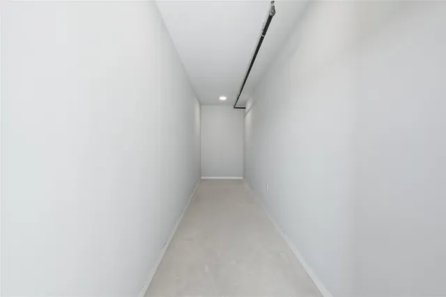 a view of balcony with furniture