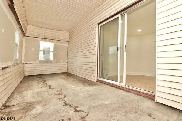 a view of a room with window