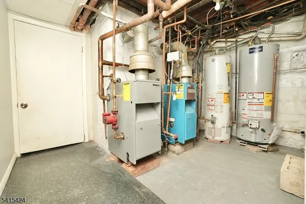 a view of storage and utility room