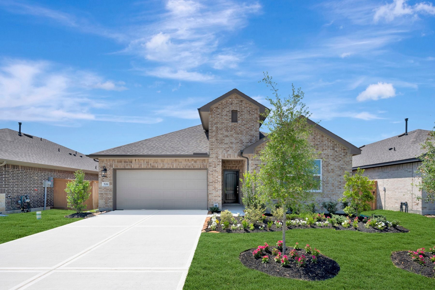 526 Samuel Rdg Drive Dayton, TX 77535 - Photo 1 of 45 Charming Passionflower II design by K. Hovnanian Homes in elevation SA built in Aspire at River Ranch Trails.