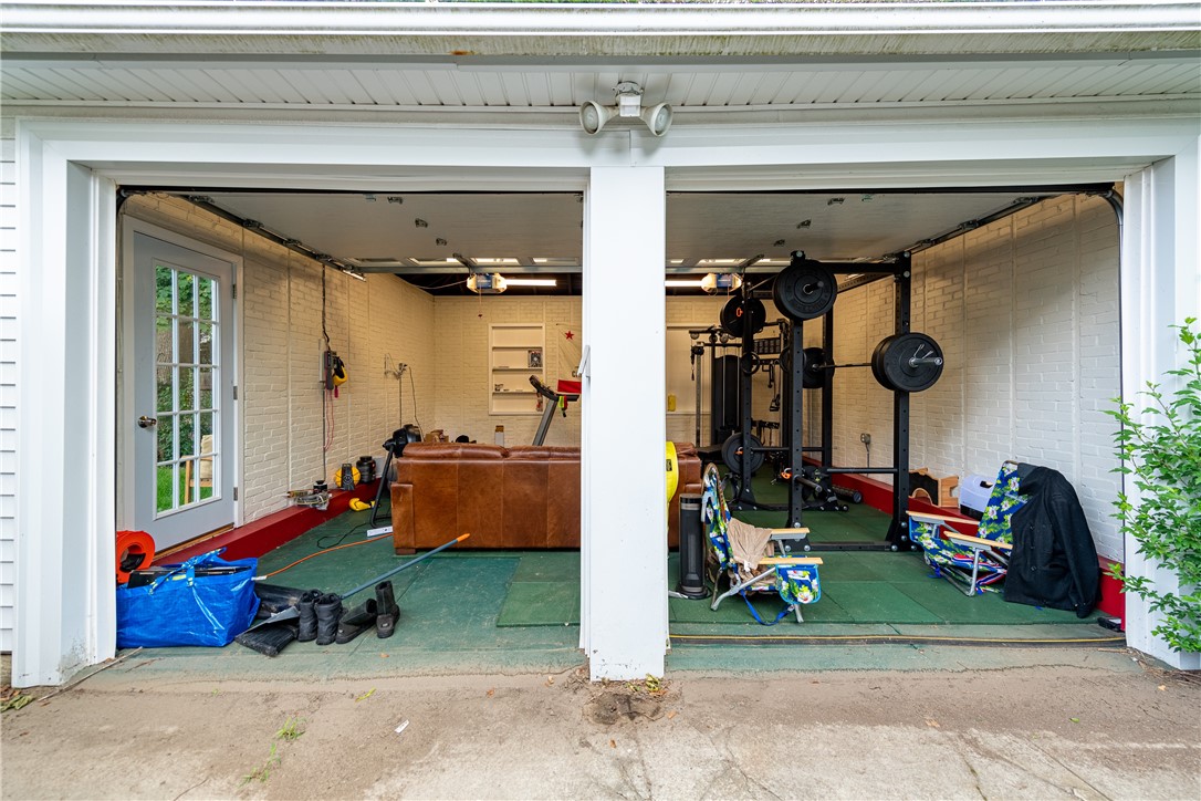 174 Rochambeau Avenue Providence, RI 02906 - Photo 30 of 32 Garage currently used as gym.
