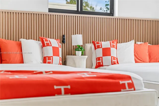 a view of living room and washer and dryer