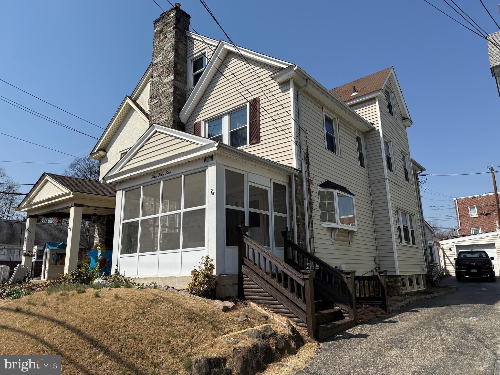 4049 Marshall Road Upper Darby, PA 19026 - Photo 2 of 26 a front view of a house