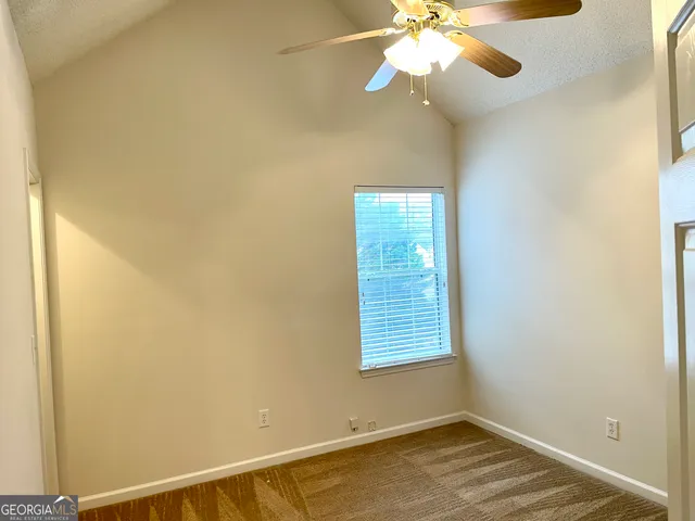 a view of a bathroom with a shower