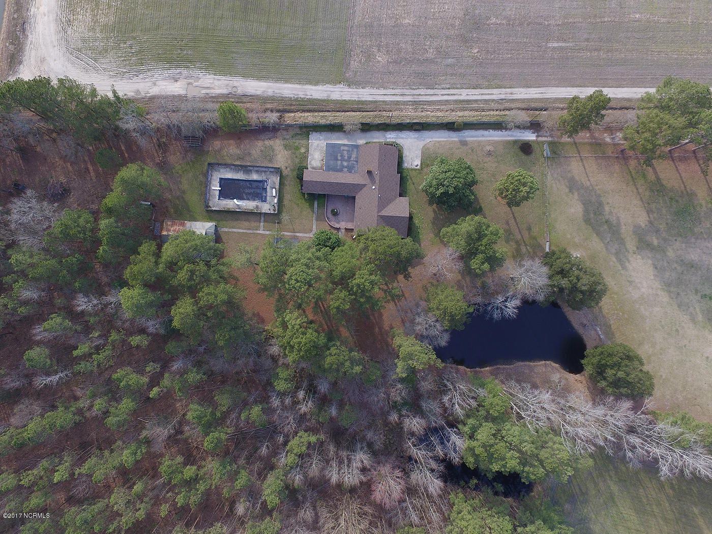 8858 Robbins Road, Unit A Rocky Mount, NC 27803 - Photo 3 of 29 1 Aerial View