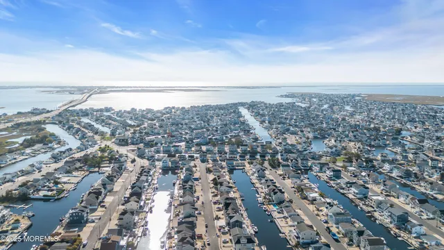 a city view with tall buildings