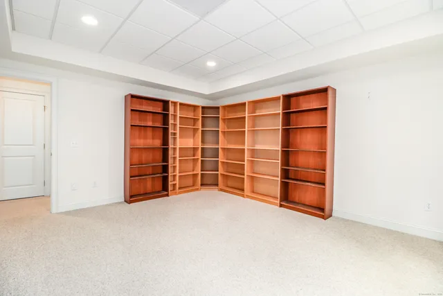 a view of a porch with a backyard