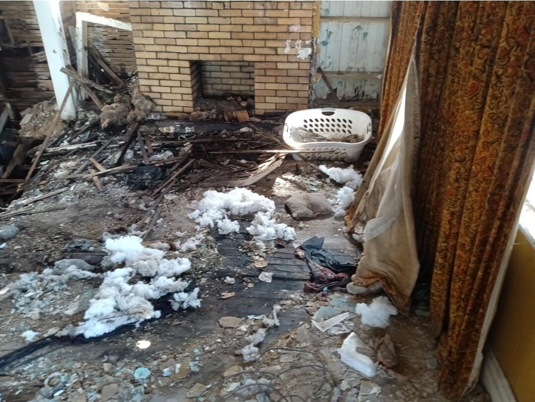 823 Pierce Street Gary, IN 46402 - Photo 5 of 6 a bathroom with a toilet