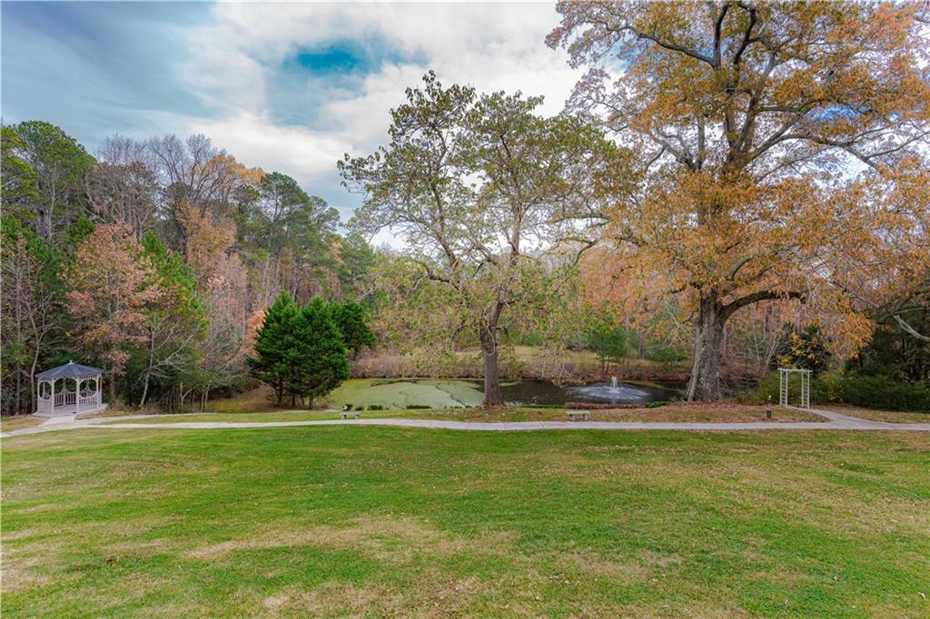 8105 Jot Em Down Road Gainesville, GA 30506 - Photo 67 of 73 a view of a garden