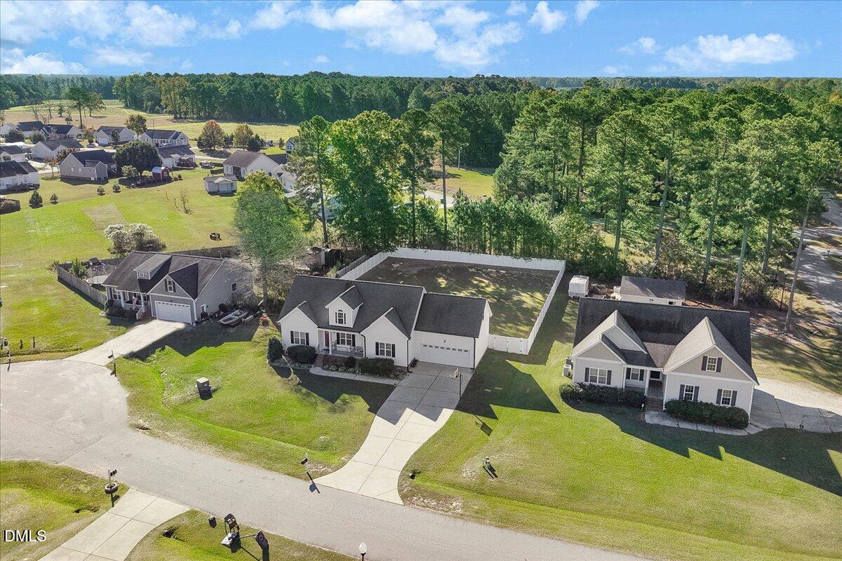 22 Quebec Drive Selma, NC 27576 - Photo 14 of 39 an aerial view of a house with outdoor space