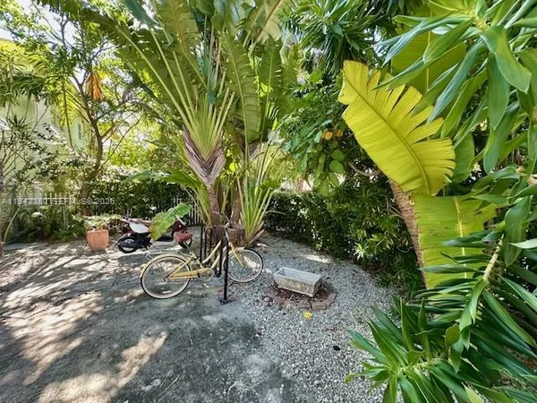 a view of an outdoor space with a patio