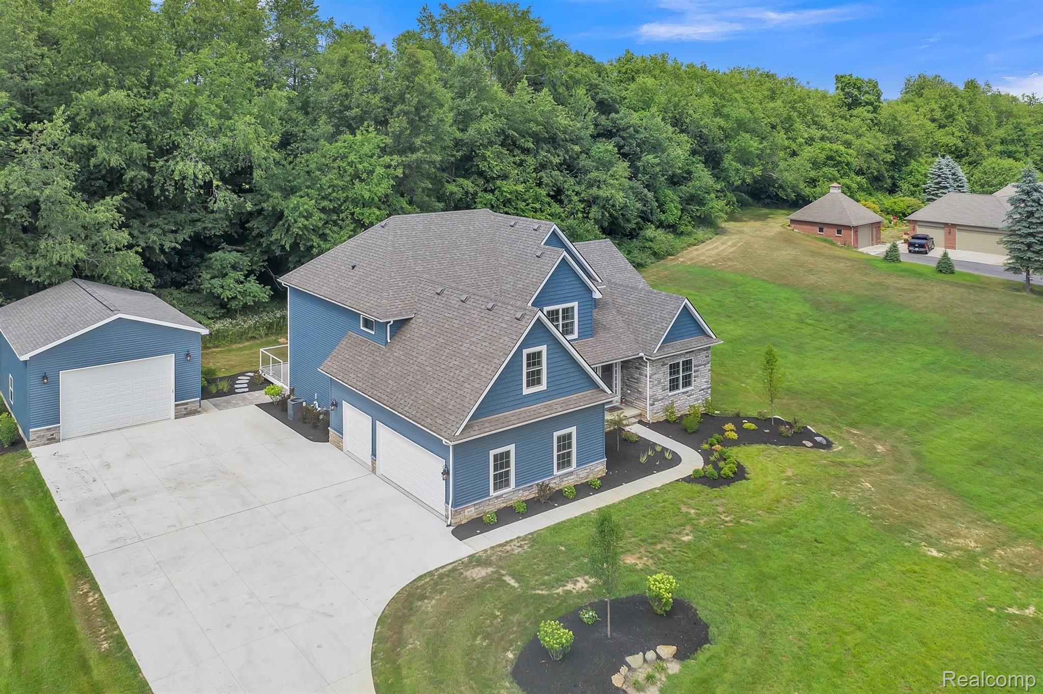 860 North Hacker Road Howell, MI 48843 - Photo 32 of 53 View from above