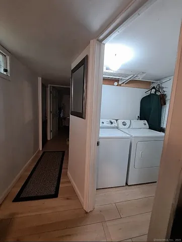 a room with storage and utility