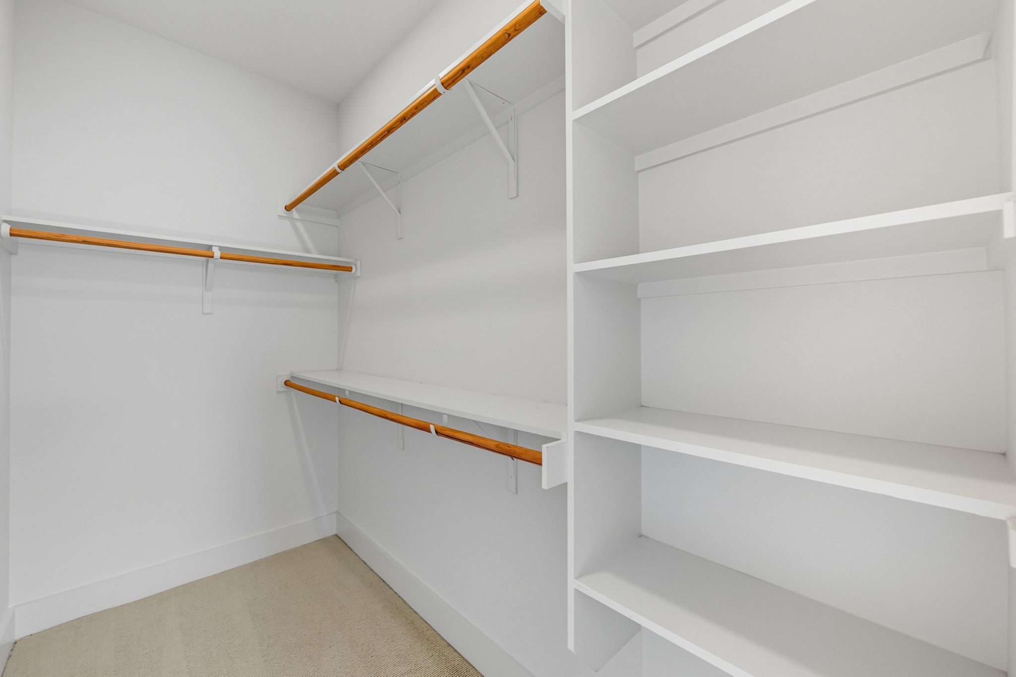 1010 Muse Lane, Unit 15 Austin, TX 78702 - Photo 14 of 22 a view of an empty walk in closet