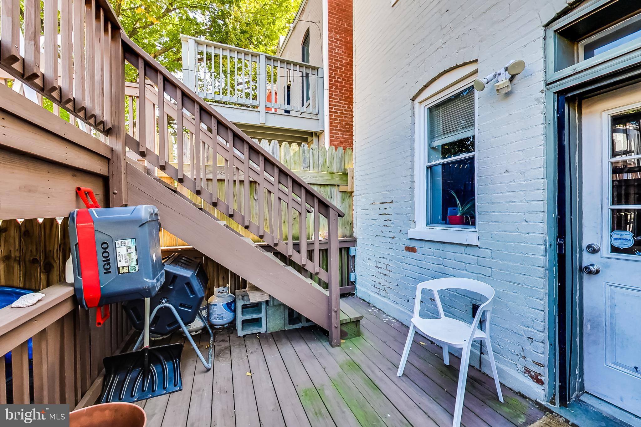 38 Q Street Northeast Washington, DC 20002 - Photo 18 of 48 Rear Patio