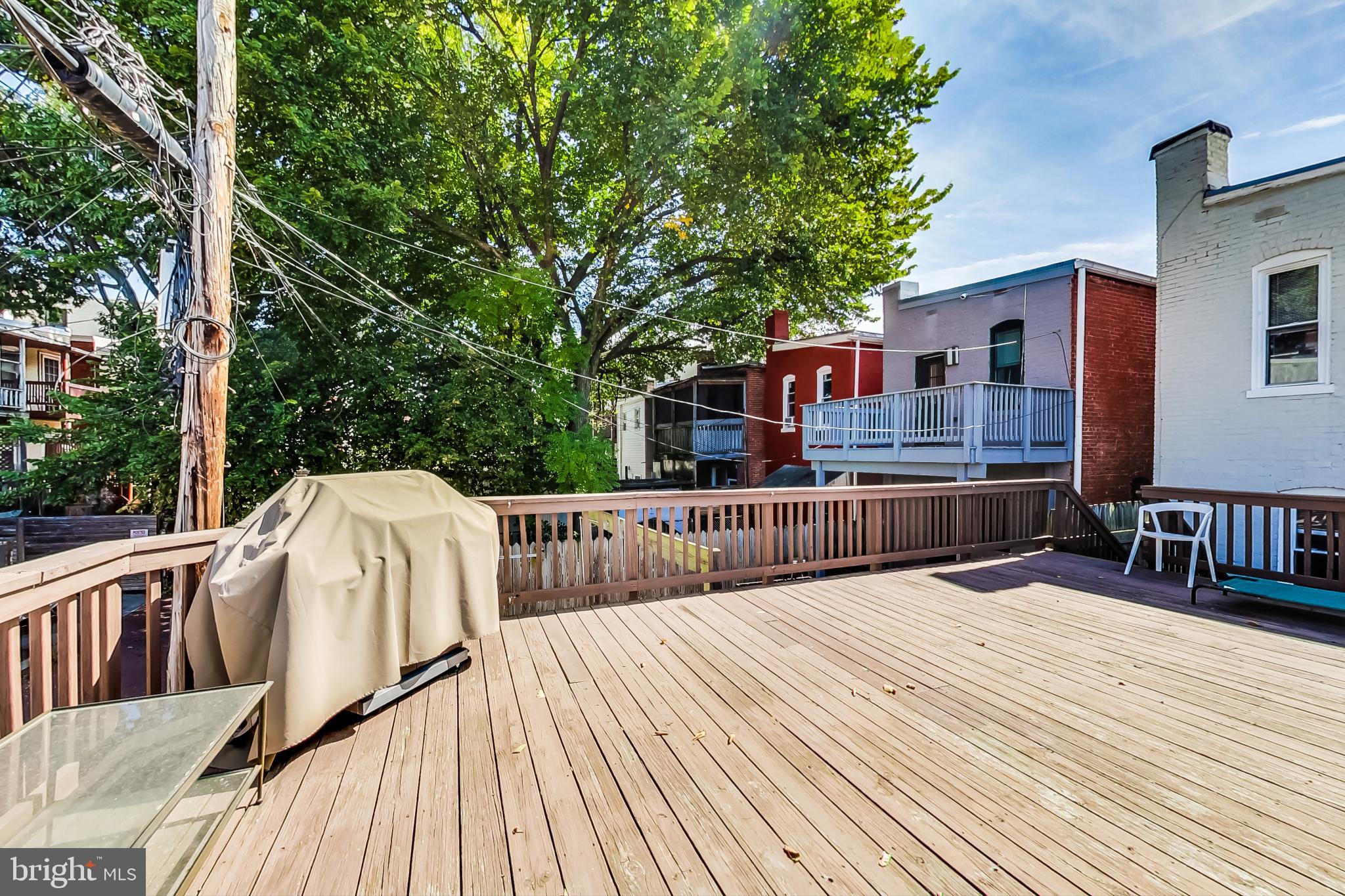 38 Q Street Northeast Washington, DC 20002 - Photo 22 of 48 Deck above the Carport