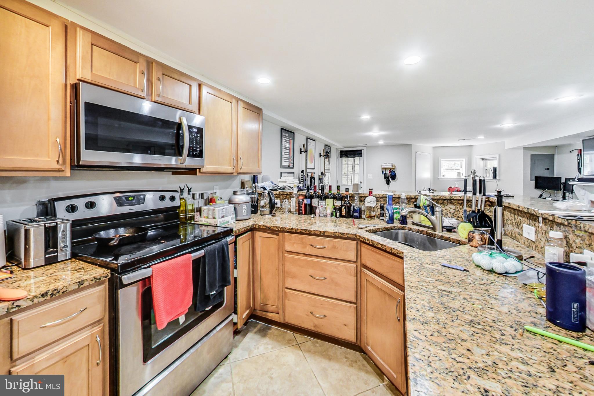 38 Q Street Northeast Washington, DC 20002 - Photo 40 of 48 Basement Unit Kitchen