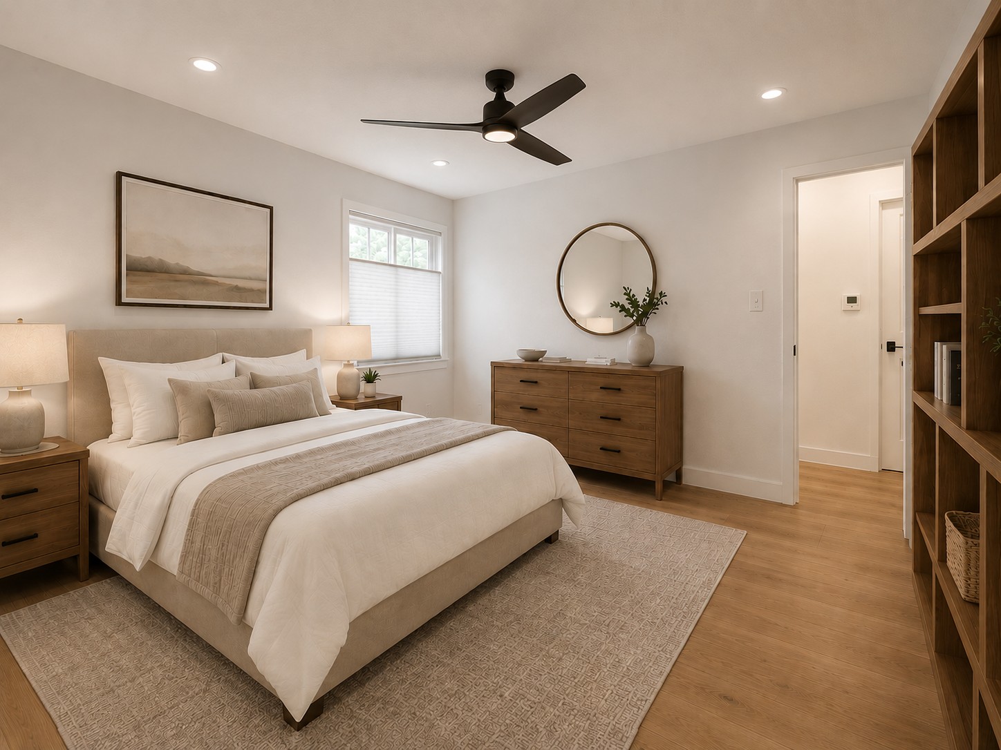 1704 Parkside Lane Austin, TX 78745 - Photo 15 of 39 Conceptual Bedroom 3