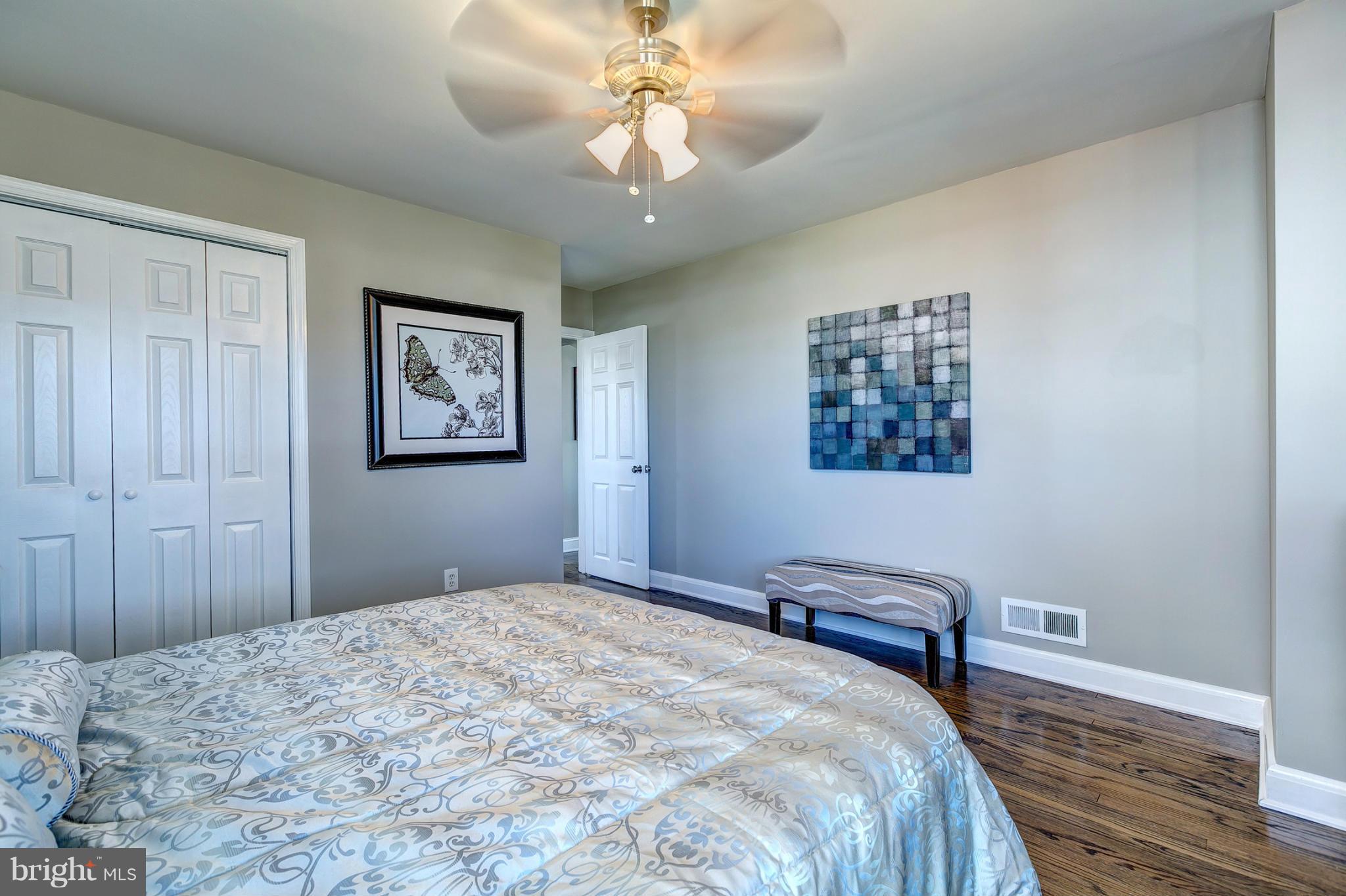 1825 Weyburn Road Baltimore, MD 21237 - Photo 13 of 30 Master Bedroom With Hardwood Floors